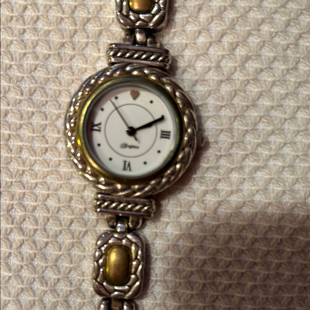 Brighton Silver and Gold Women's Watch